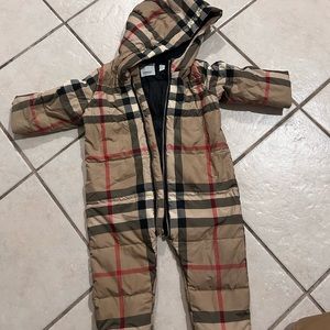 Authentic Burberry snowsuit